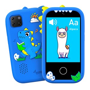Téléphone pour enfants avec 18 jeux et apprentissage en anglais.