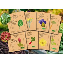 Lot de graines potagères anti-gaspi - spécial automne