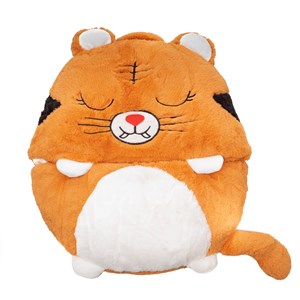 Sac de couchage convertible en coussin, pour enfants, tigre. Toucher peluche.