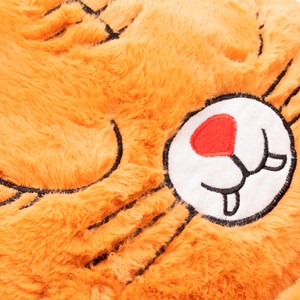 Sac de couchage convertible en coussin, pour enfants, tigre. Tactile peluche.