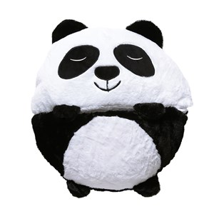 Sac de couchage convertible en oreiller, pour enfants, ourson panda.