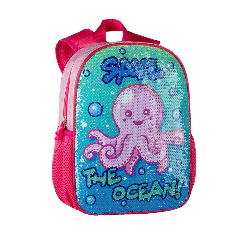 Sac à dos enfant et pré-scolaire crèche, pulpito save the ocean.