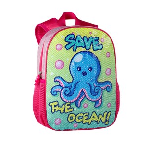 Sac à dos enfant et pré-scolaire crèche, pulpito save the ocean.