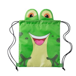 Sac à cordes llorel pliable pour enfant, en polyester doux 210t.