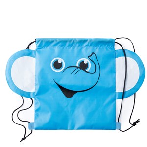 Sac à dos à cordes llorel pliable pour enfant, en doux polyester 210t.