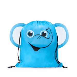 Sac à dos à cordes llorel pliable pour enfant, en doux polyester 210t.