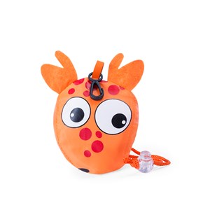 Sac à cordes kissa pliable pour enfant, en polyester 190t.