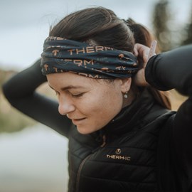 Tour de cou léger, fin et anti uv noir