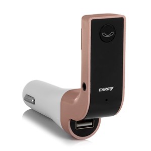 Kit 4 en 1 avec mains libres bluetooth et émetteur fm pour voiture