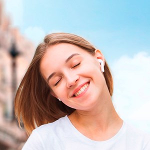 Écouteurs tws r6, bluetooth 5.2. Contrôle tactile de la lecture musicale.