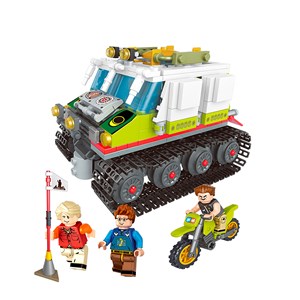 Véhicule explorateur et moto, 413 pièces