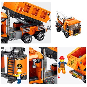 Scène de construction, 817 pièces.