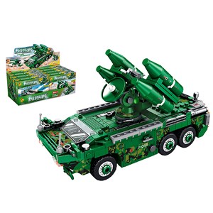 Véhicule lance-missiles de champ 8 en 1, avec 681 pièces. Construisez 8 modèles.