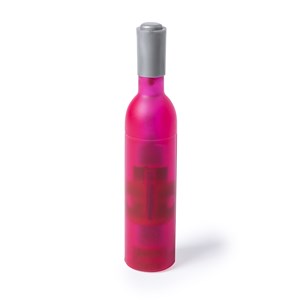 Nolix, tire-bouchon magnétique en forme de bouteille de vin.