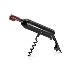 Tire-bouchon magnétique nolix en forme de bouteille de vin.