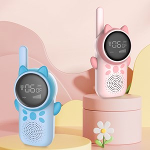 Talkies-walkies pour enfants d25, 1-3 km, écran couleur 1,5''.