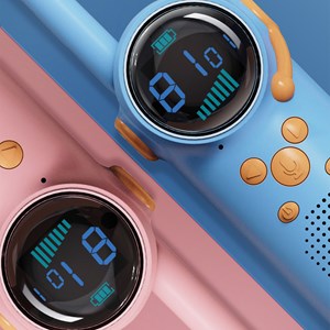 Talkies-walkies pour enfants d22, 1-3 km, écran couleur.