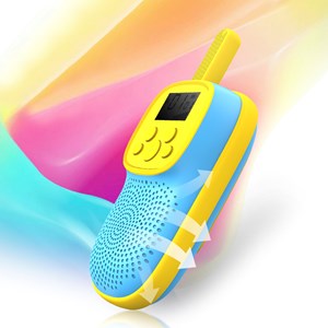 Talkies-walkies pour enfants d21, 1-3 km, écran lcd de 1,5.