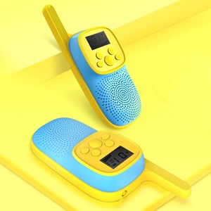 Talkies-walkies enfants d21, 1-3 km, écran de 1,5 lcd.