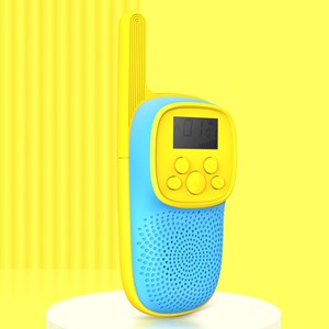 Talkies-walkies enfants d21, 1-3 km, écran de 1,5 lcd.