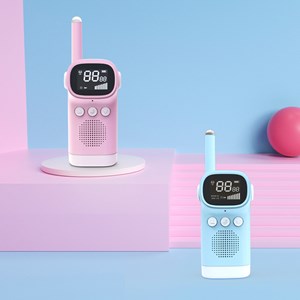 Talkies-walkies pour enfants d20, 1-3 km, écran lcd de 1,5.