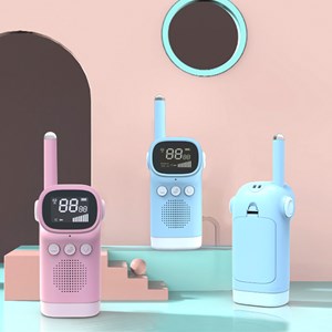 Talkies-walkies pour enfants d20, 1-3 km, écran lcd de 1,5.