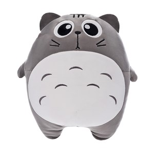 Oreiller ultra doux design chat obèse. 30cm.