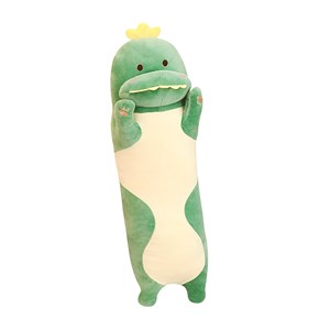 Oreiller ultra doux et moelleux design dinosaure 90cm.