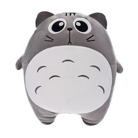 Coussin extra-doux design chaton gros. 70cm.