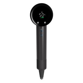 Sèche-cheveux de 1400w de puissance, mode froid et 3 niveaux de chaleur.