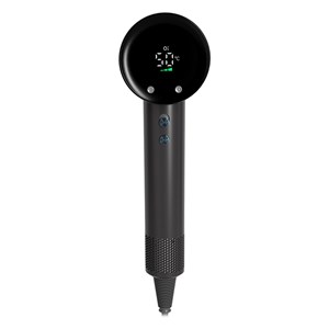 Sèche-cheveux de 1400w de puissance, mode froid et 3 niveaux de chaleur.