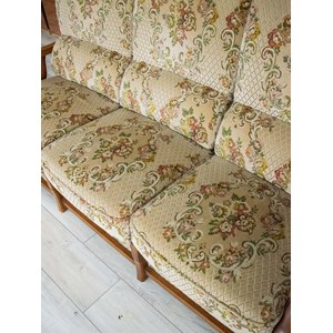 Canapé en bois et tissu n°104