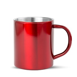 Yozax tasse en acier inox de 280ml de capacité avec un design bicolore original.