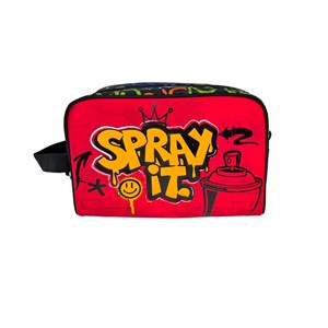 Trousse ranking graffiti. Résistante et spacieuse.