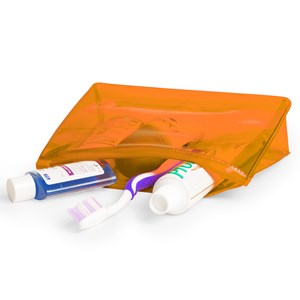 Trousse iriam translucide.