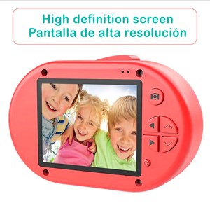 Appareil photo et vidéo pour enfants design oiseau. Full hd1080 et 12 mégapixels