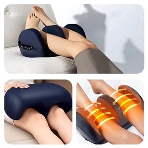 Massageur de pieds et de jambes avec 3 modes de massage, 3 vitess
