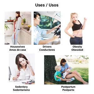 Électrostimulateur musculaire spécial pour les fessiers. Massageur électrique.