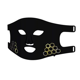 Masque facial de traitement de lumière led avec 4 modes et infrarouges.