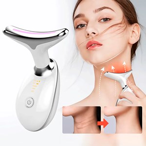 Appareil de massage anti-rides pour le visage avec 3 modes d'utilisation, ems.