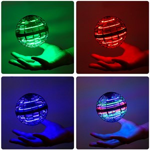 Flynova pro flying spinner, avec des lumières led multicolores.