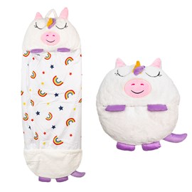 Sac de couchage convertible en coussin, pour enfants, cerdicornio.