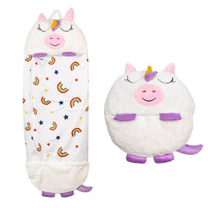 Sac de couchage convertible en coussin, pour enfants, cerdicornio.