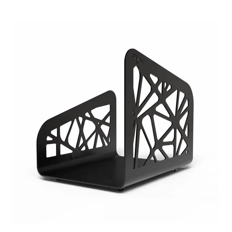 Idfer - Range-bûches d'intérieur - 50cm - design noir