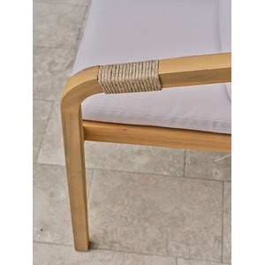 Lot composé de 2 fauteuils de jardin serena-ft