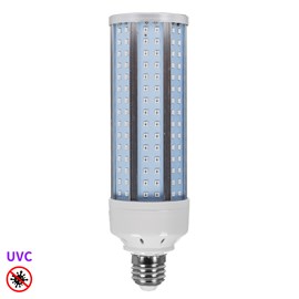 Lampe led uvc germicide + ozon avec douille e27 et télécommande.