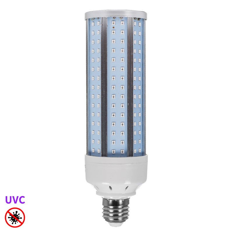Lampe led uvc germicide + ozon avec douille e27 et télécommande.