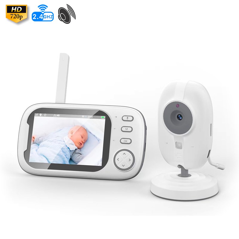 Caméra vb603 pro babyphone hd 720p, avec écran autonome de 3,5.