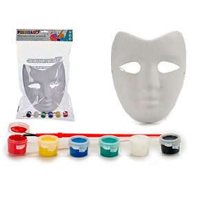 Masque d'artisanat pour enfants avec peinture.