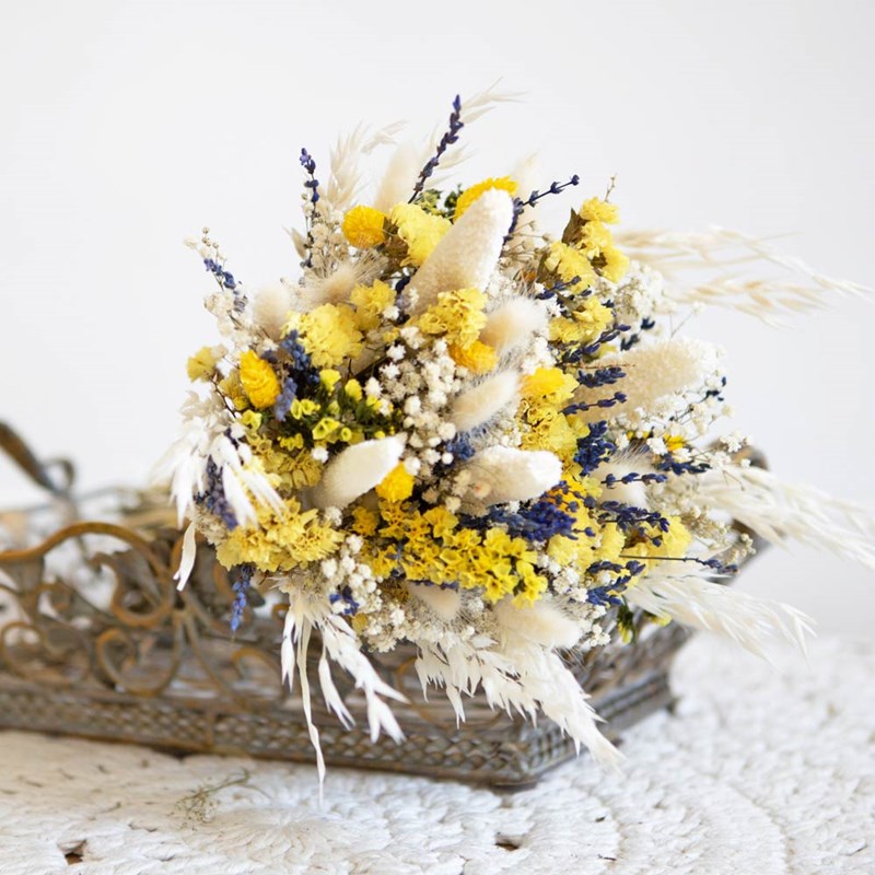 réconciliation végétale - Bouquet de fleurs séchées lavande